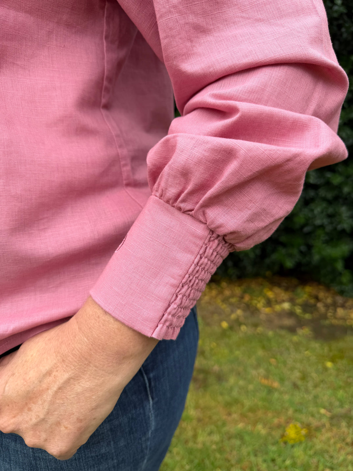 Elise - Dusty Pink Blouse