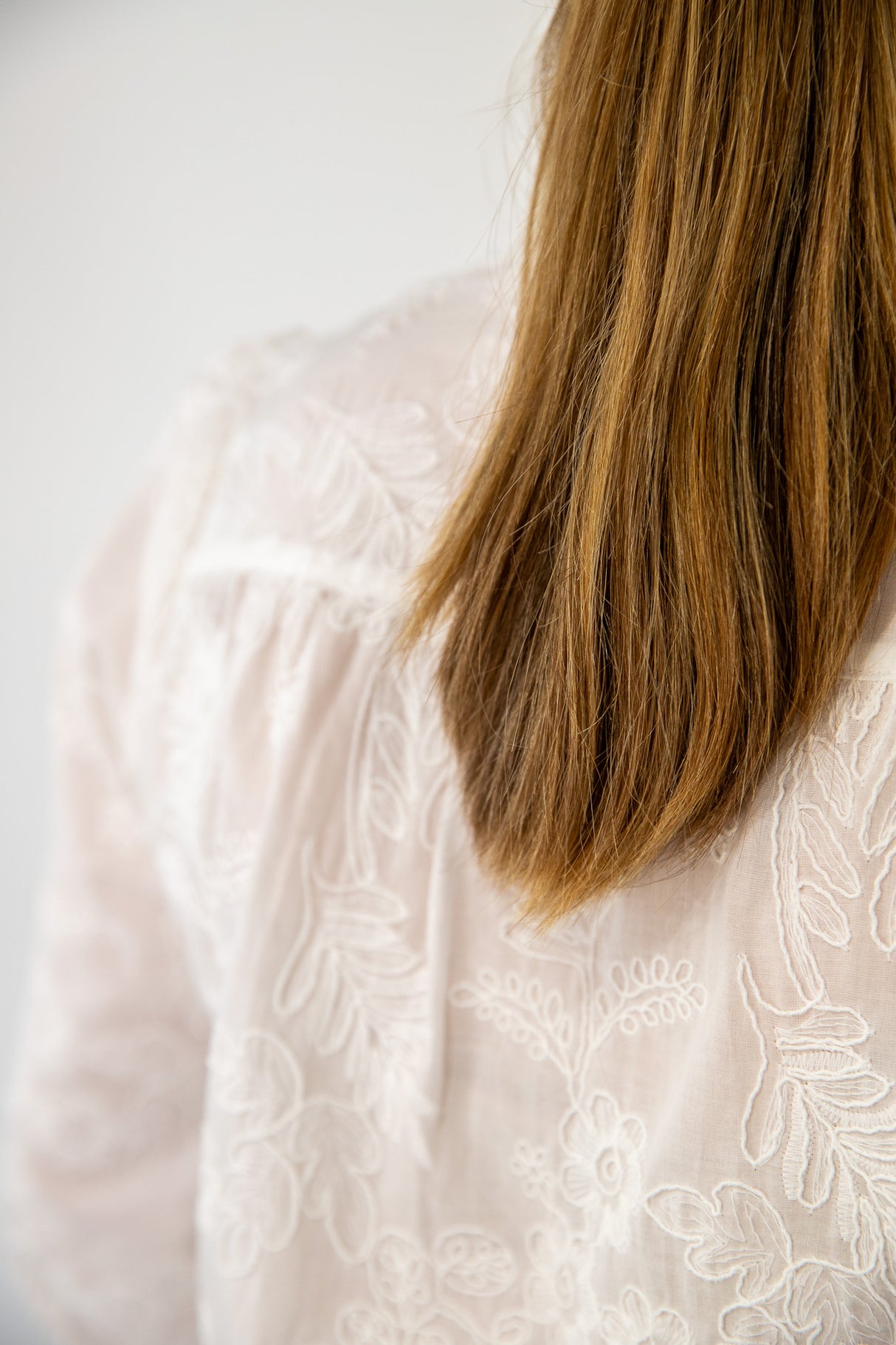 Whittney - Long Sleeve Cotton Blouse