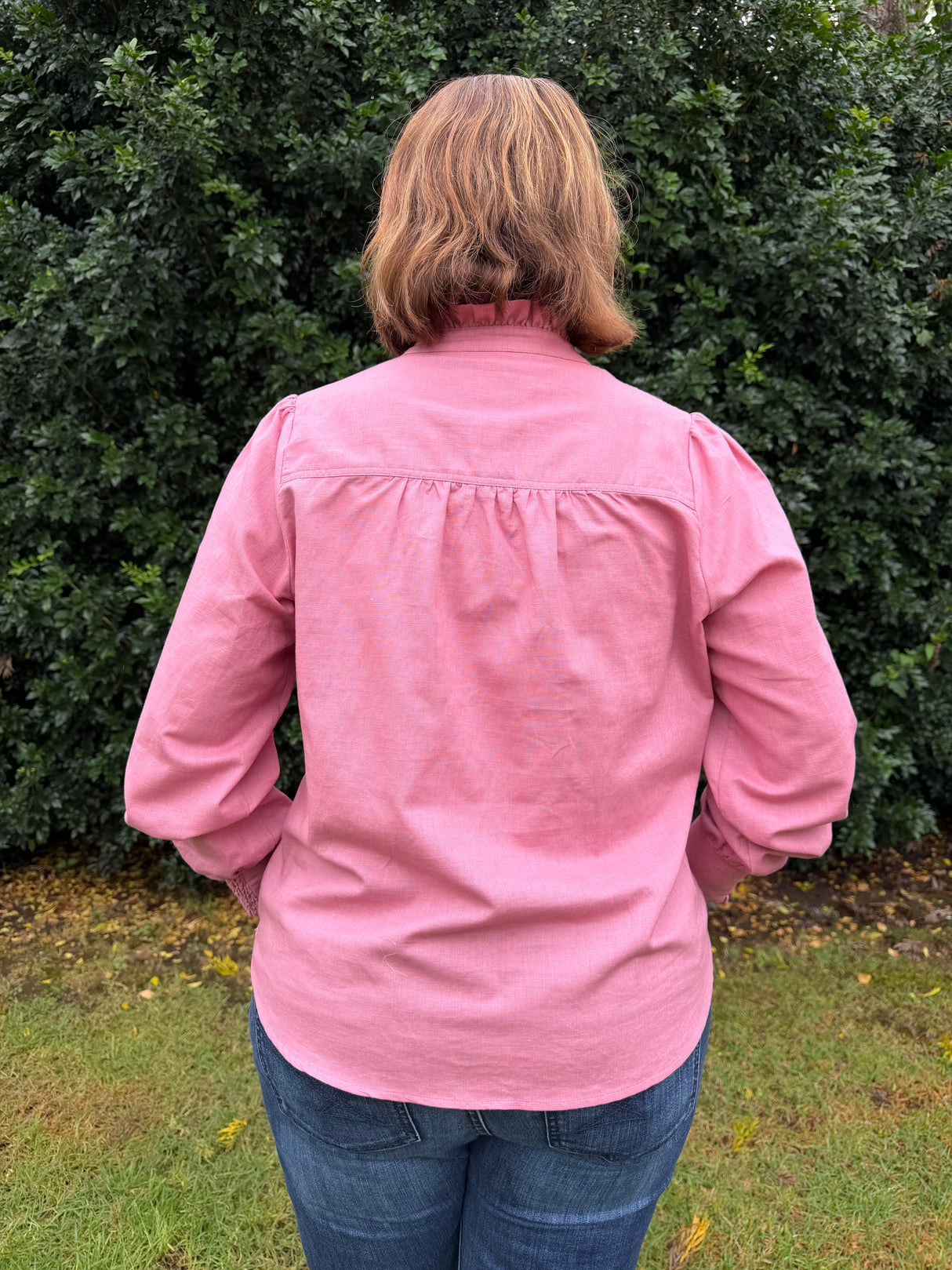Elise - Dusty Pink Blouse
