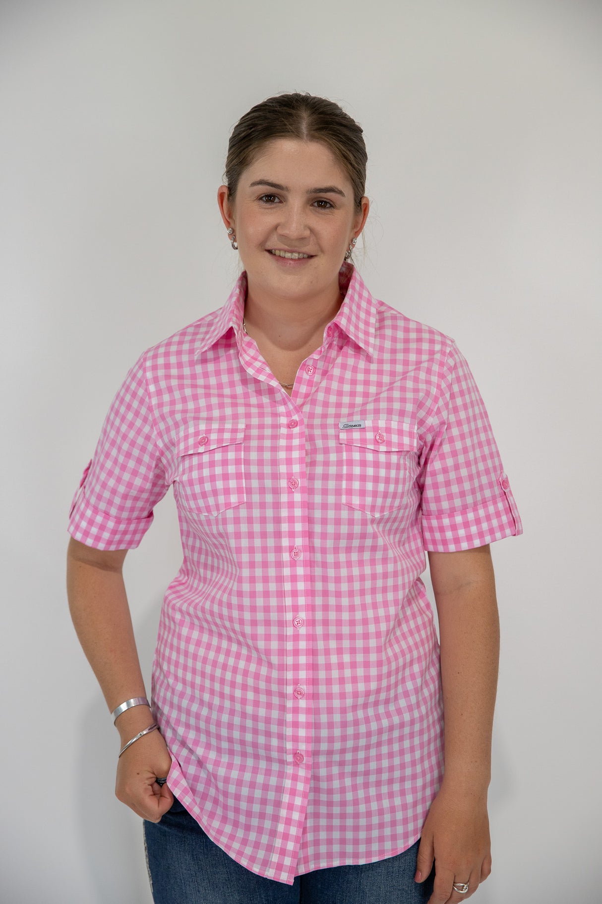 Victoria - SHORT Sleeve Cotton Shirt