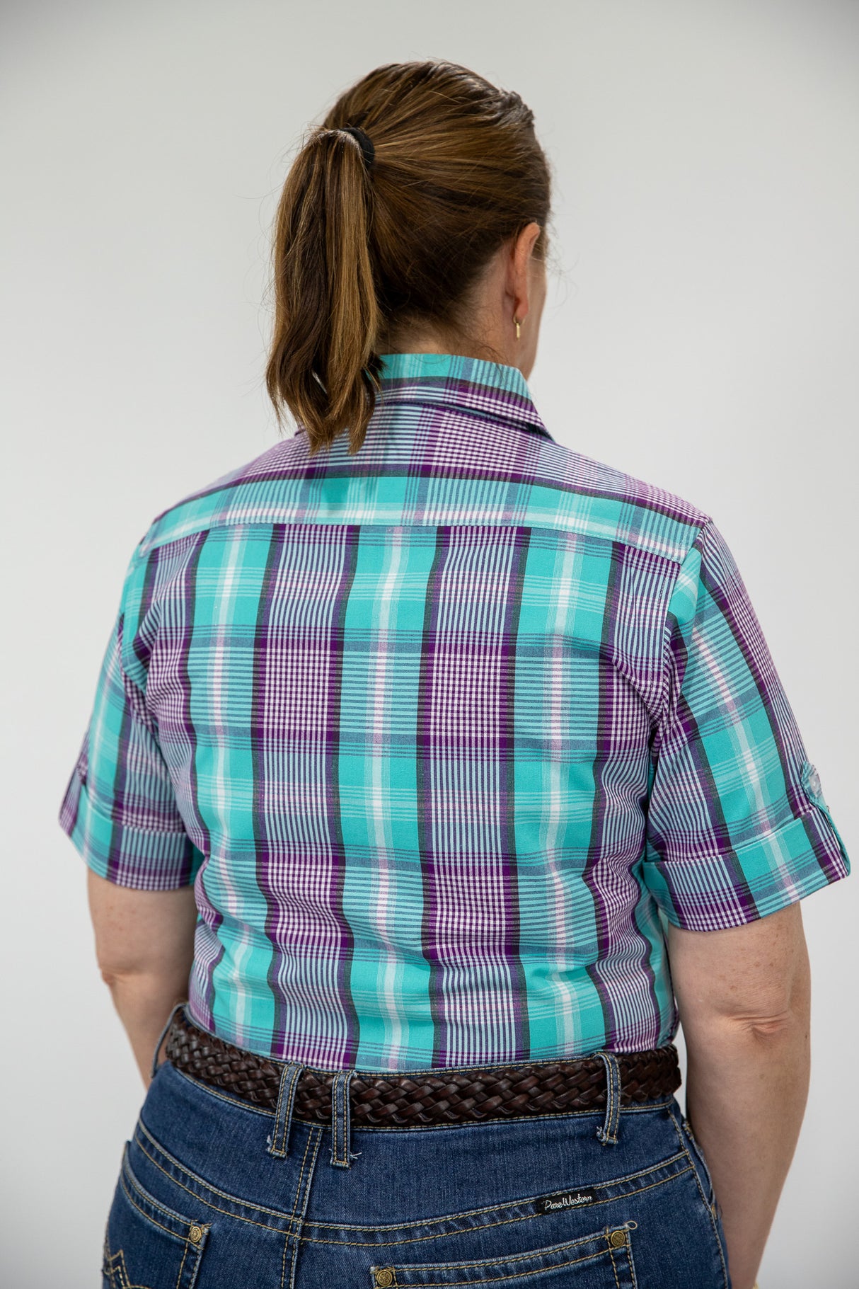 Janet - SHORT Sleeve Cotton Shirt