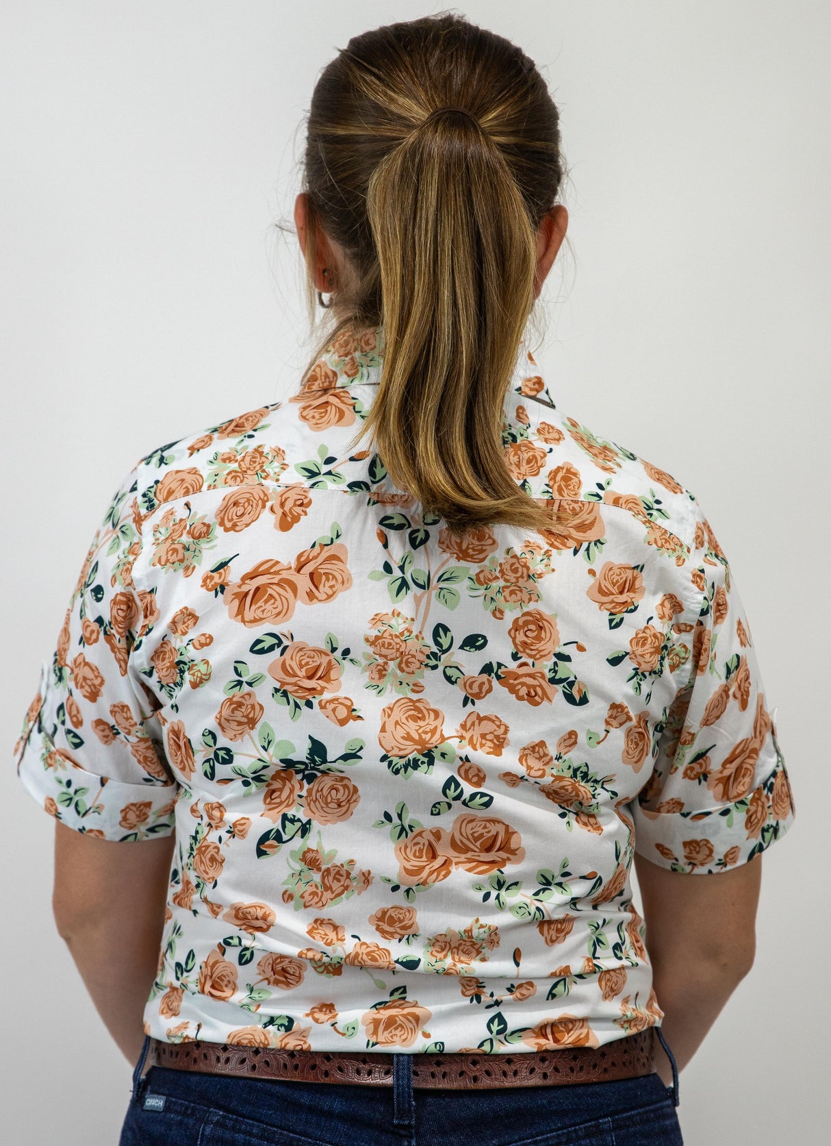 Kate - SHORT Sleeve Cotton Shirt