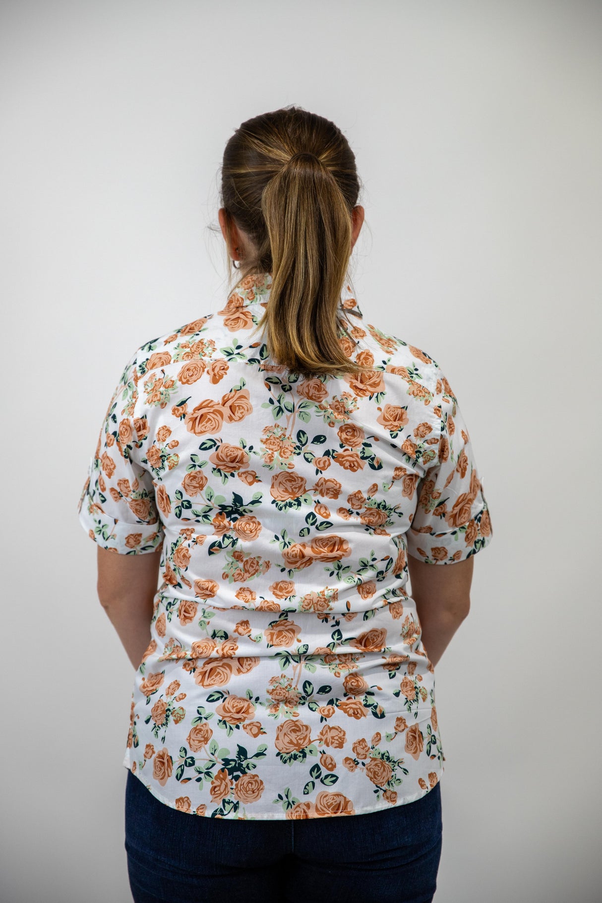 Kate - SHORT Sleeve Cotton Shirt