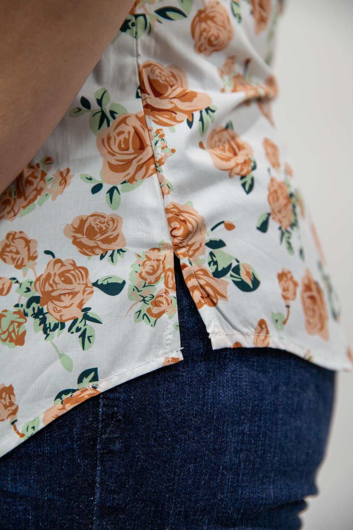 Kate - SHORT Sleeve Cotton Shirt