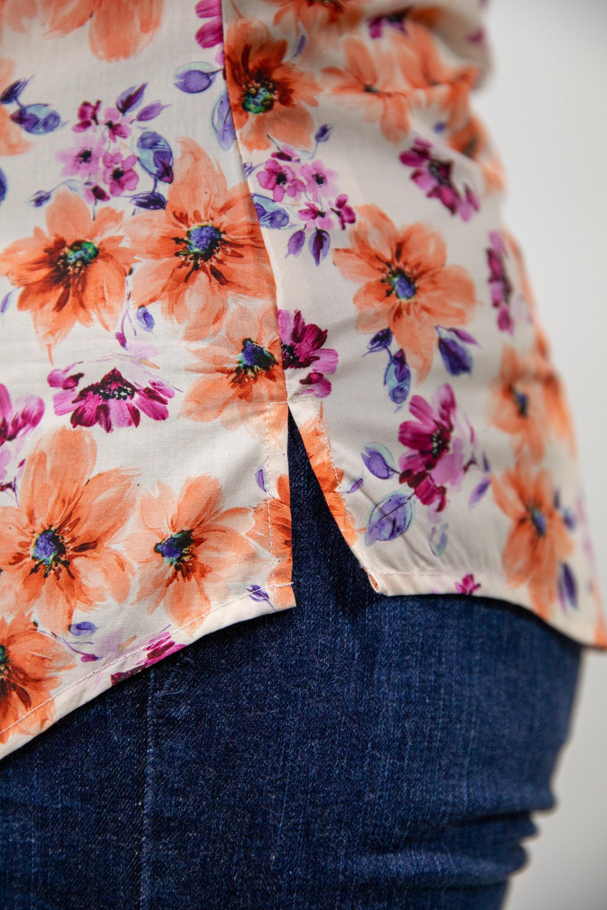 Kelsey - SHORT Sleeve Cotton Shirt