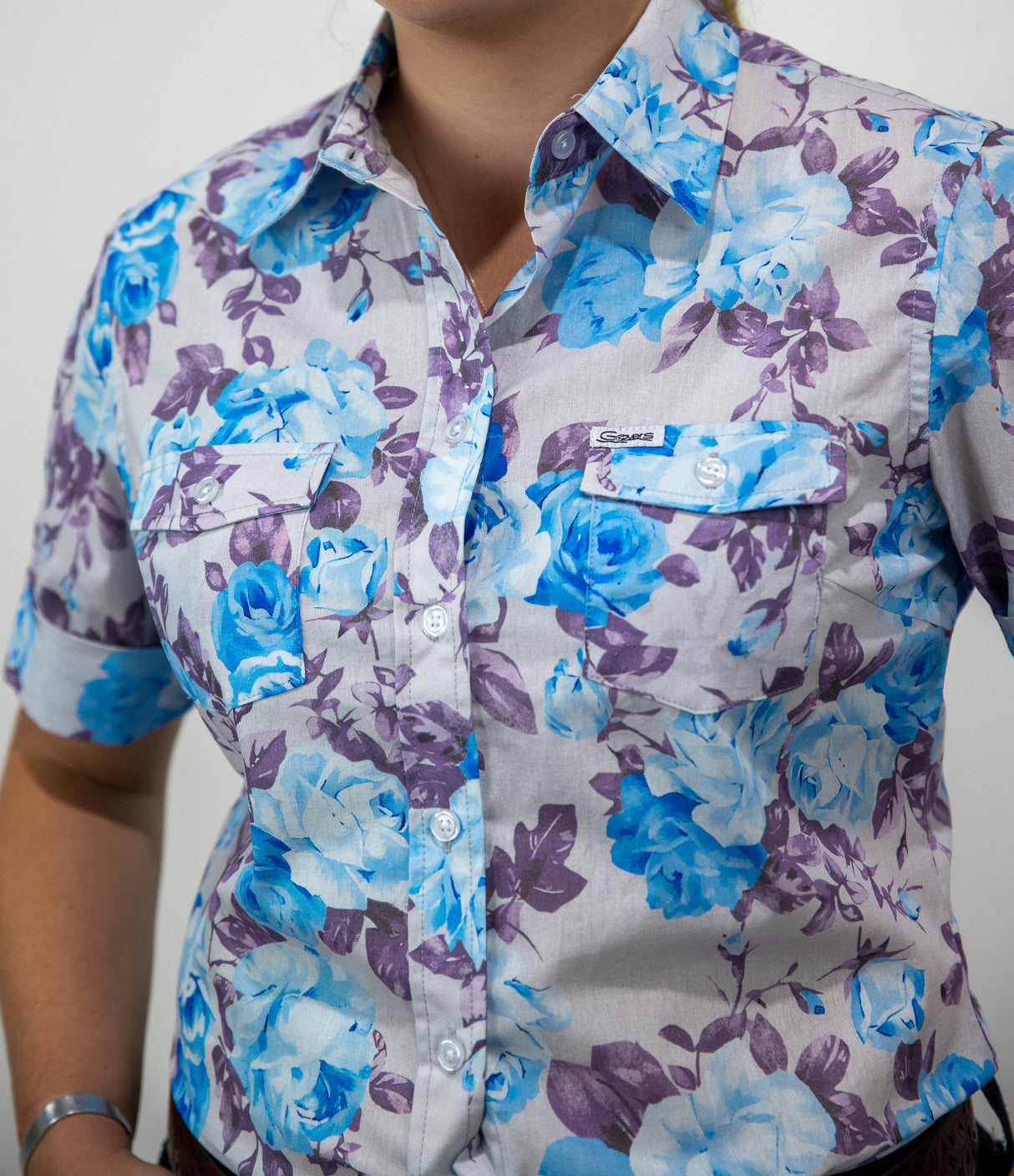 Bronte - SHORT Sleeve Cotton Shirt