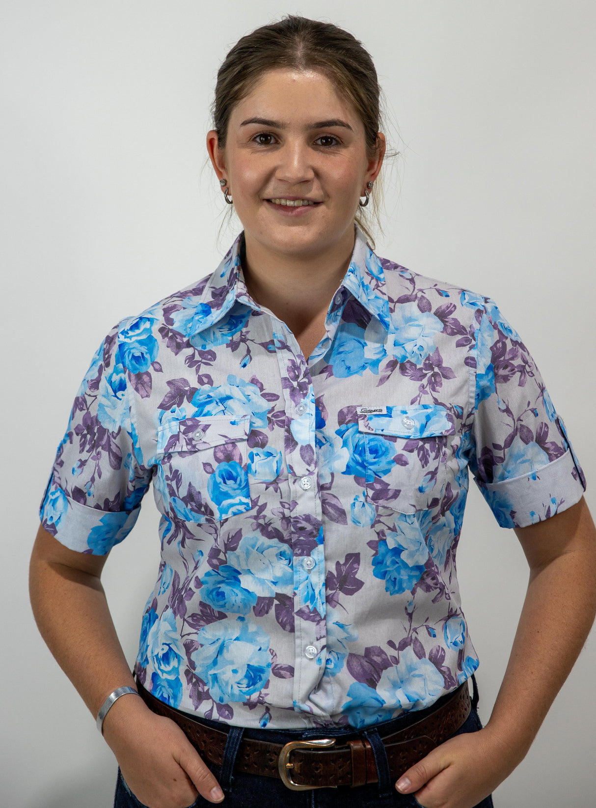 Bronte - SHORT Sleeve Cotton Shirt