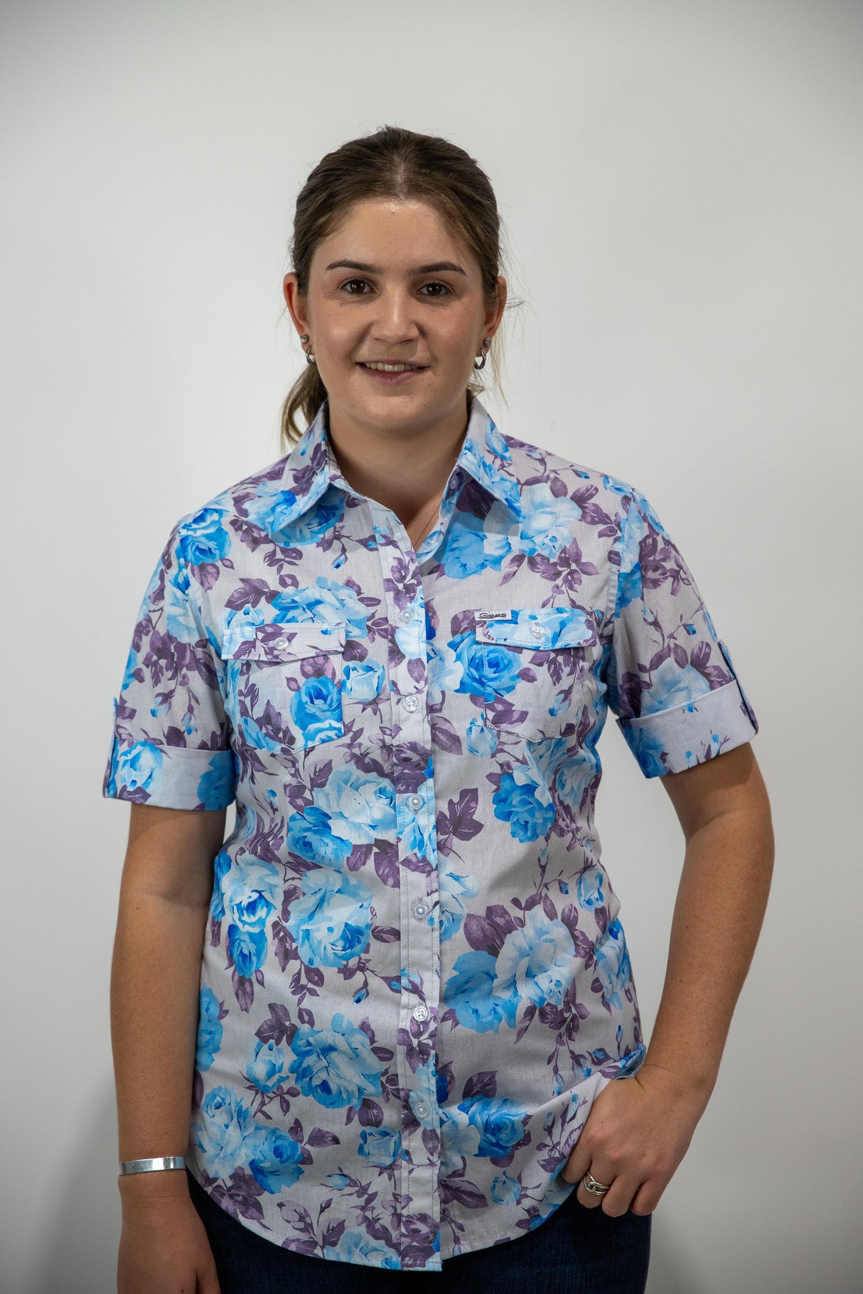 Bronte - SHORT Sleeve Cotton Shirt