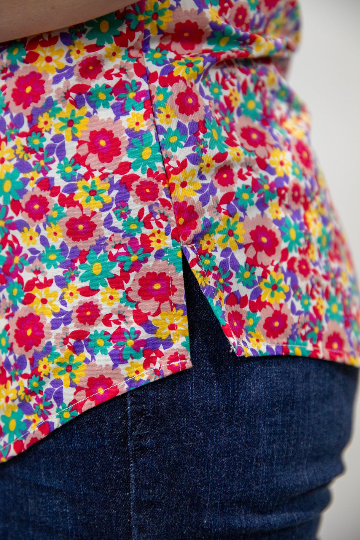 Jodie - SHORT Sleeve Cotton Shirt