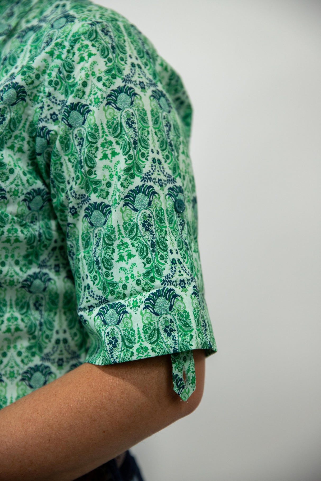 Julie - SHORT Sleeve Cotton Shirt