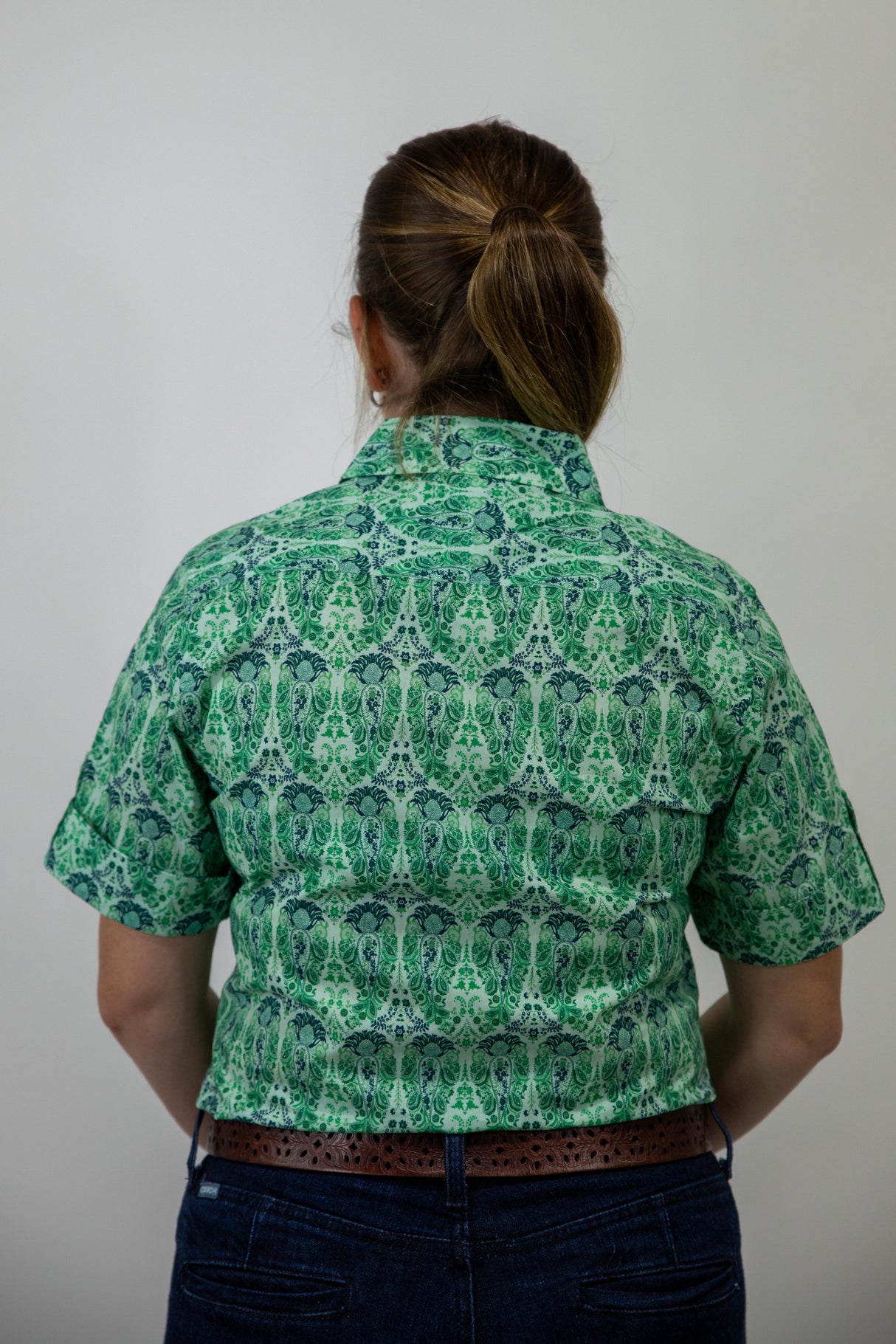 Julie - SHORT Sleeve Cotton Shirt