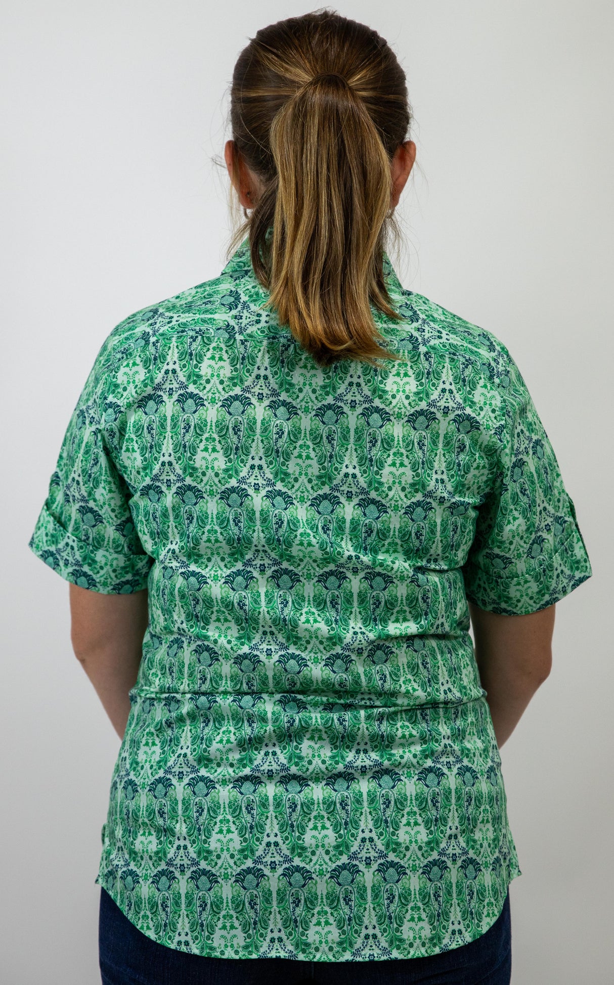 Julie - SHORT Sleeve Cotton Shirt