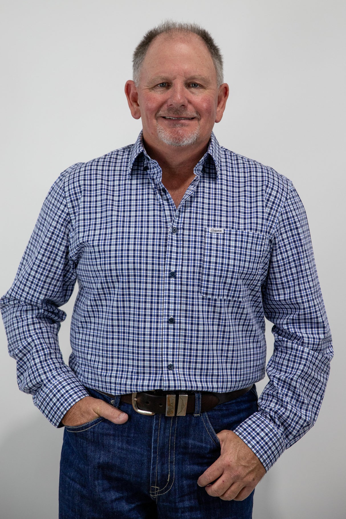 Fletcher - Mens Long Sleeve Cotton Dress Shirt