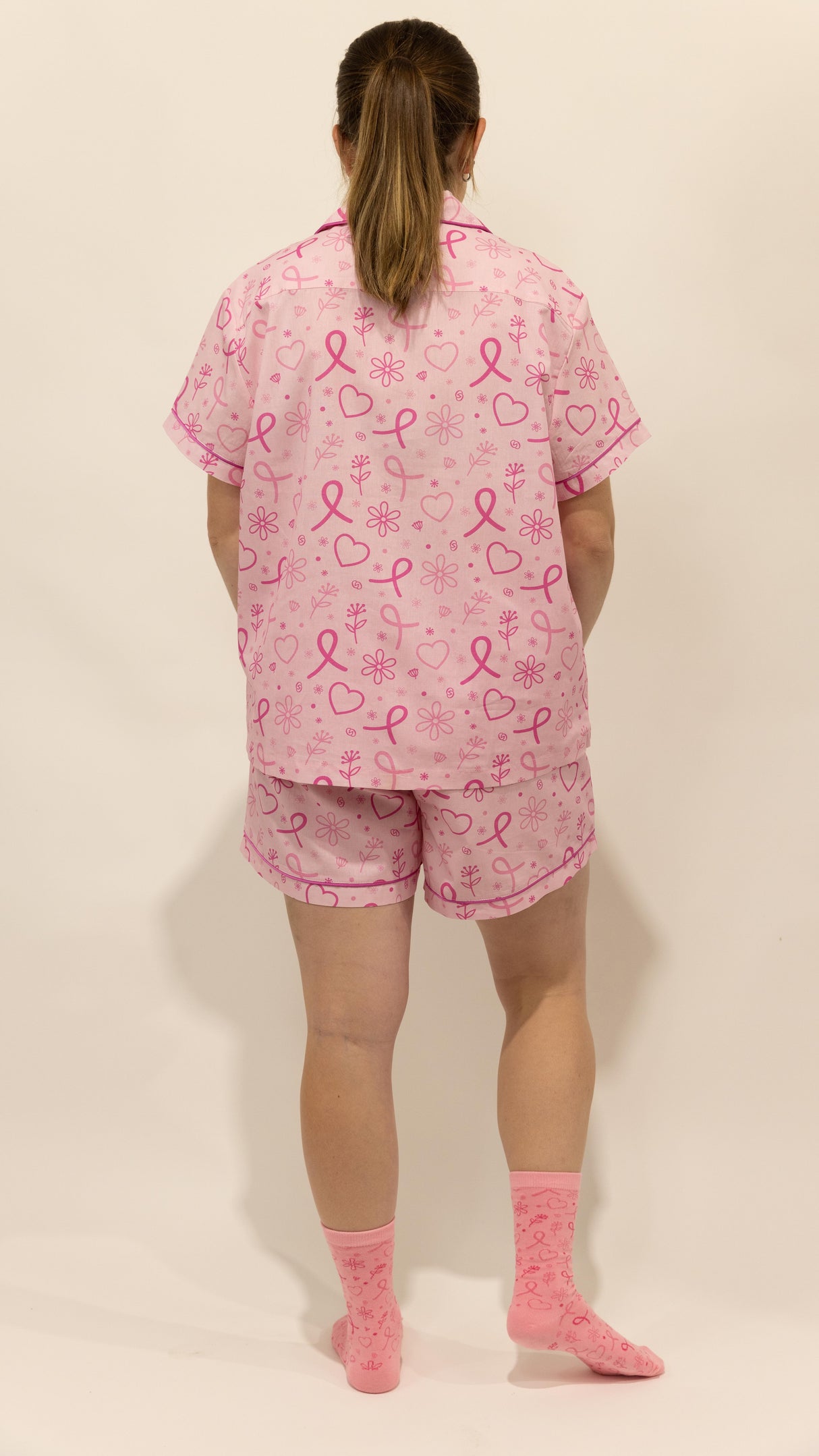 Breast Cancer Awareness Cotton Pyjamas
