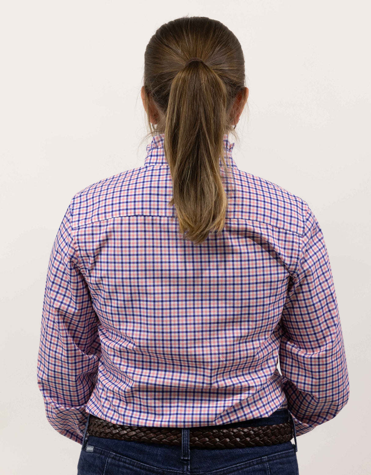 Petrina - Long Sleeve Collared Shirt WITH Ruffles