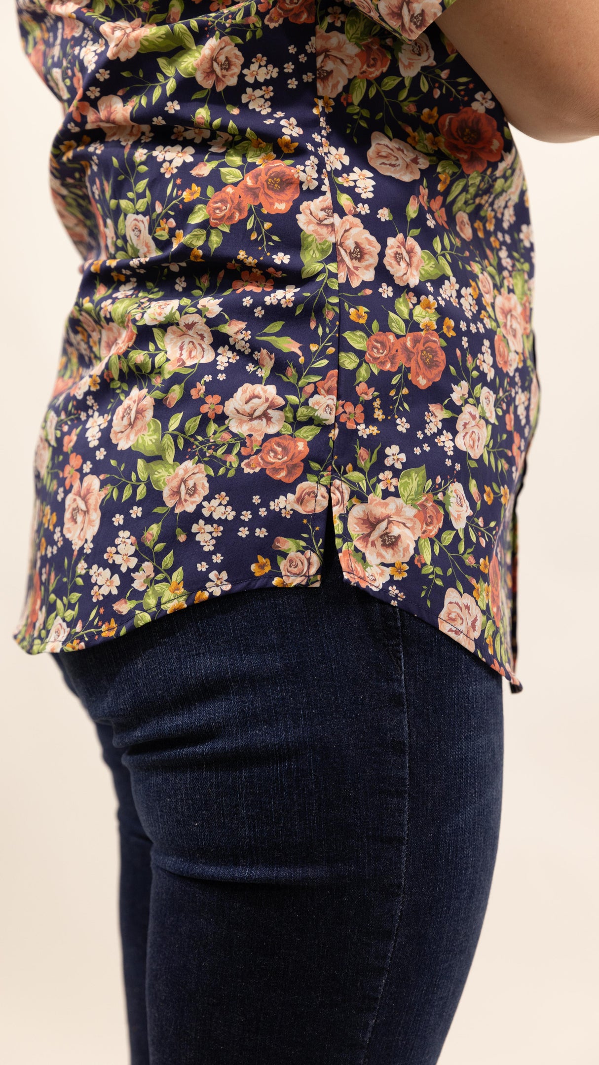 Hayley - SHORT Sleeve Cotton Shirt