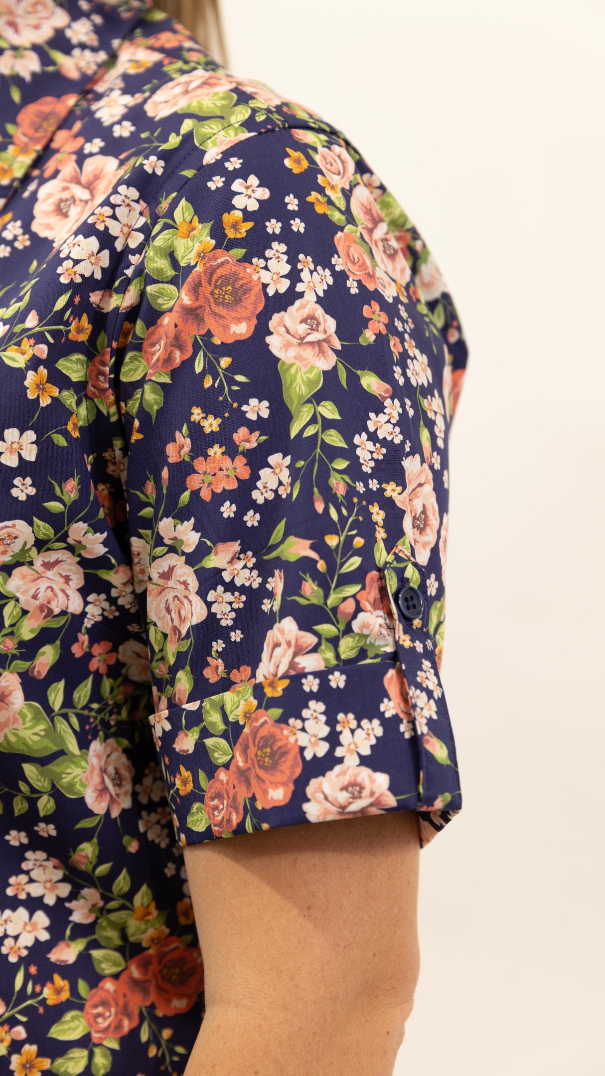 Hayley - SHORT Sleeve Cotton Shirt