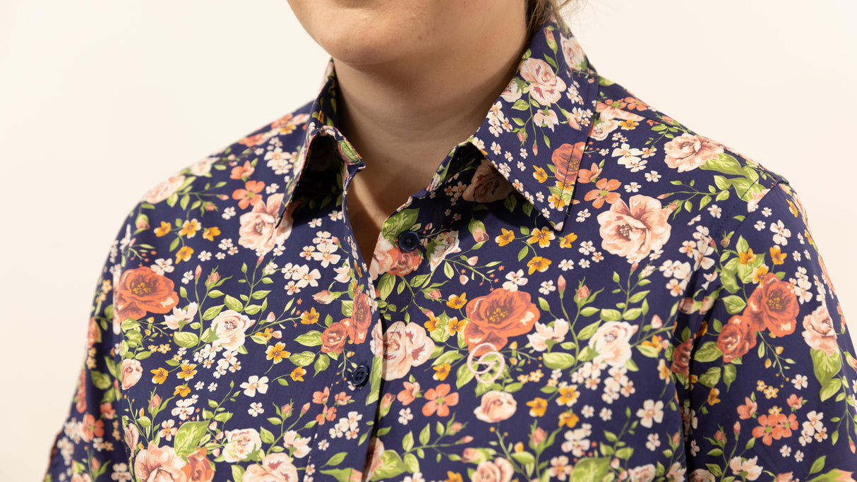 Hayley - SHORT Sleeve Cotton Shirt