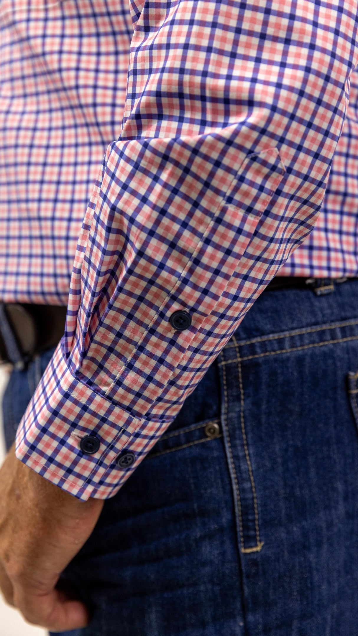 Patrick - Mens Long Sleeve Cotton Dress Shirt