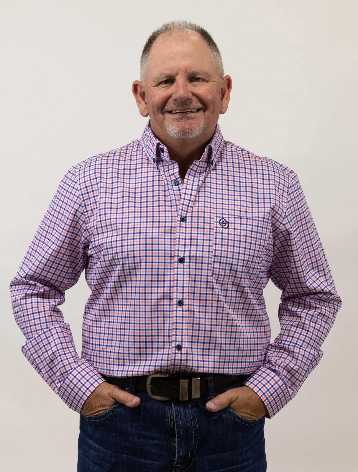 Patrick - Mens Long Sleeve Cotton Dress Shirt