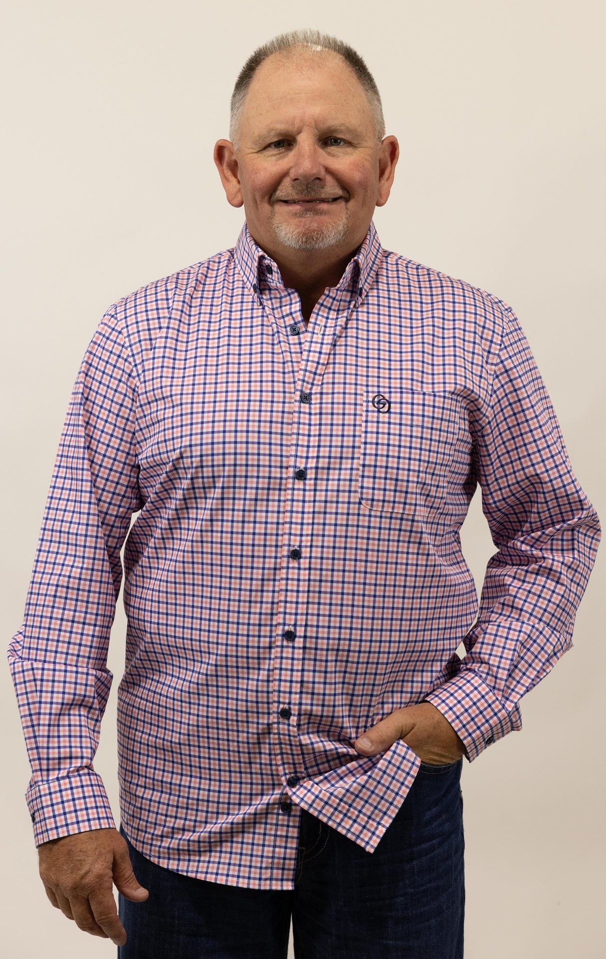 Patrick - Mens Long Sleeve Cotton Dress Shirt