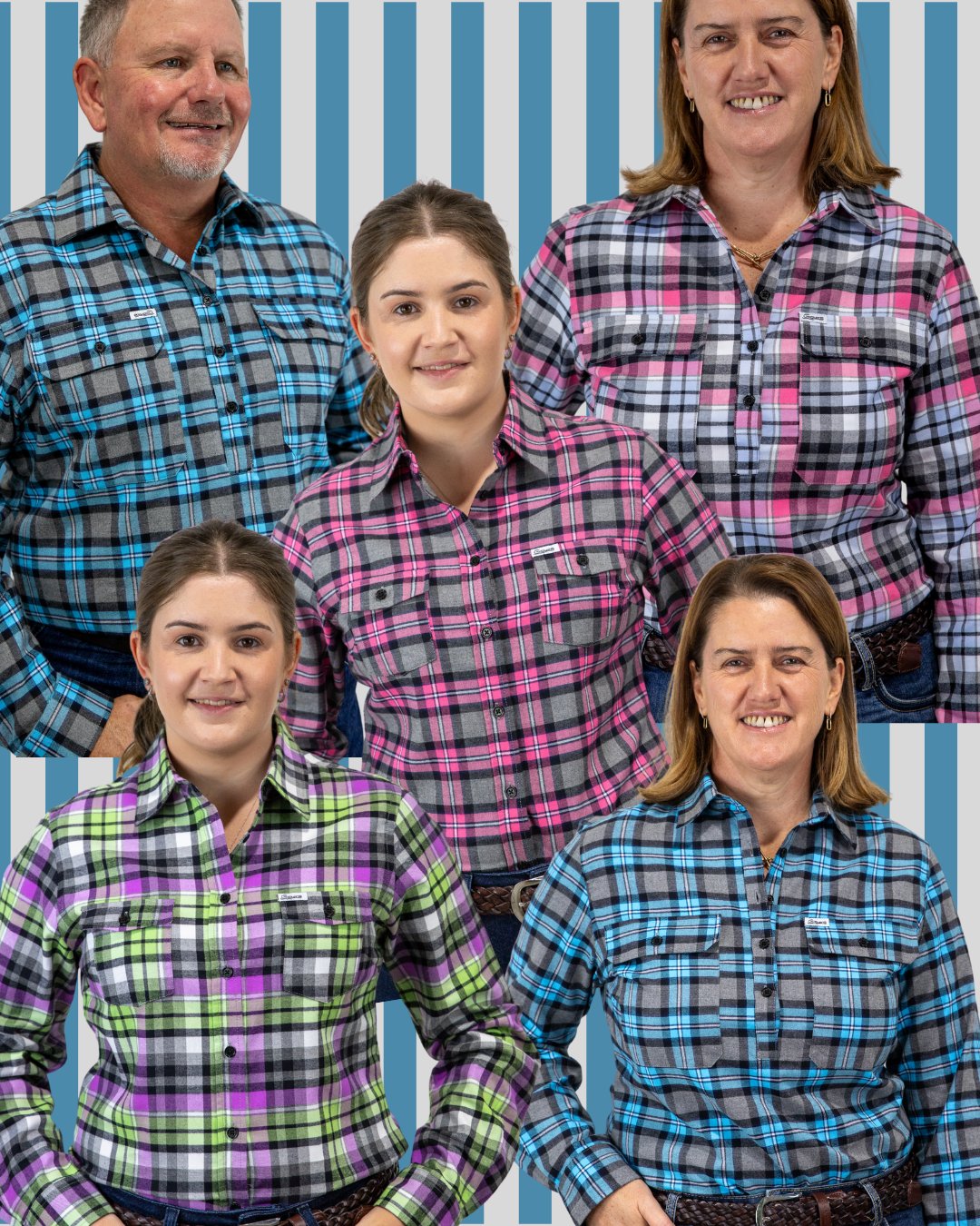 Ladies Flannelette Shirts