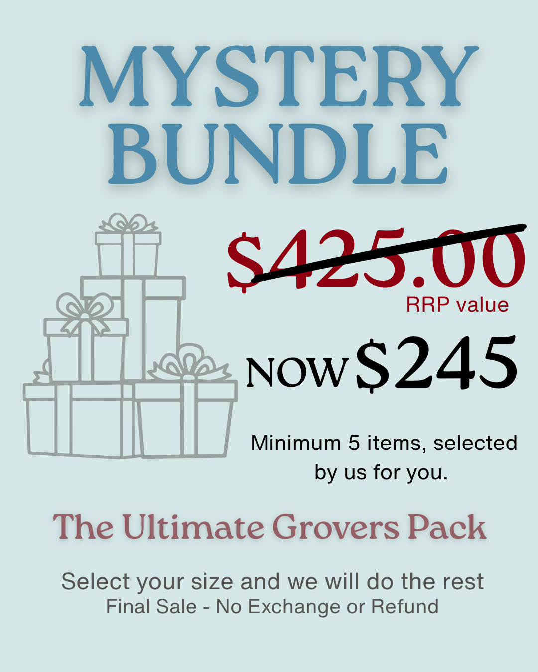 Mens Black Friday Mystery Bundle