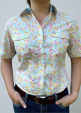 Elouise - SHORT Sleeve Cotton Shirt