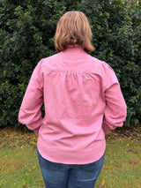 Elise - Dusty Pink Blouse