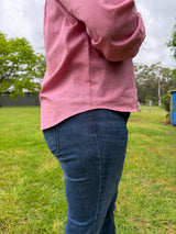 Elise - Dusty Pink Blouse