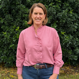 Elise - Light Blue Blouse