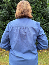 Elise - Navy Blouse