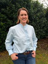 Elise - Light Blue Blouse