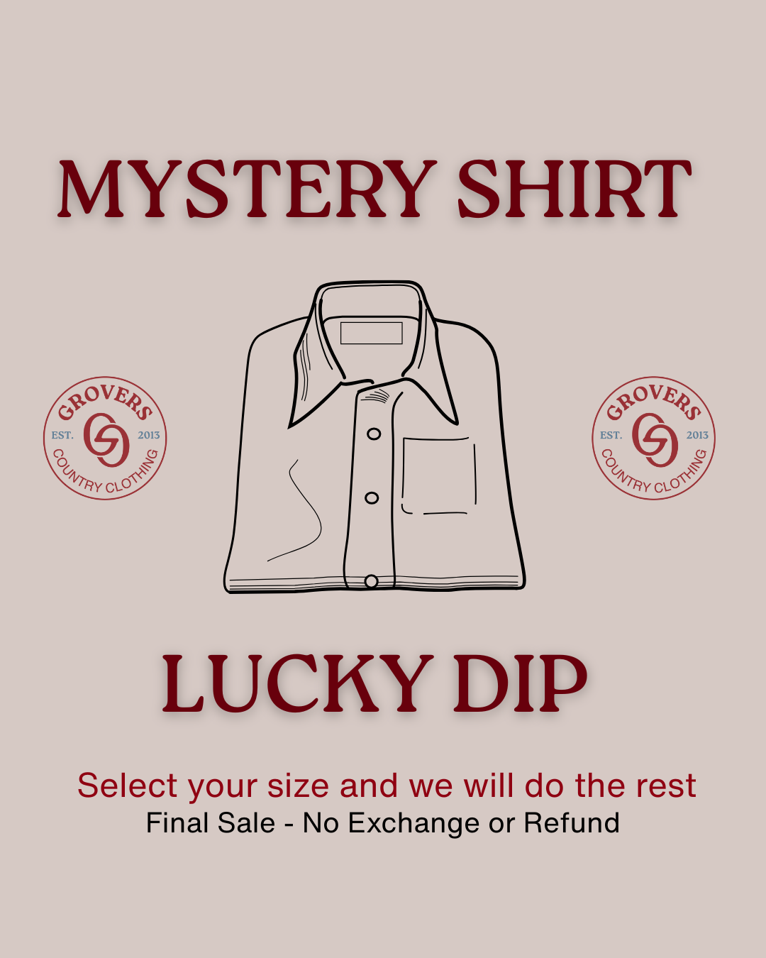Ladies Black Friday Mystery Shirt Offer