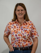 Kelsey - SHORT Sleeve Cotton Shirt