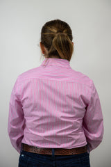 Lilly - Collared Long Sleeve Cotton Shirt