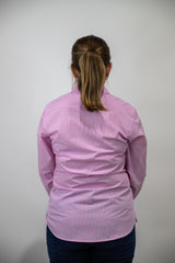 Lilly - Collared Long Sleeve Cotton Shirt