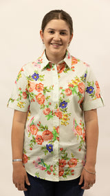 Maryanne - SHORT Sleeve Cotton Shirt