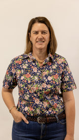 Hayley - SHORT Sleeve Cotton Shirt