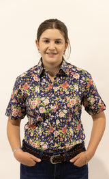 Hayley - SHORT Sleeve Cotton Shirt