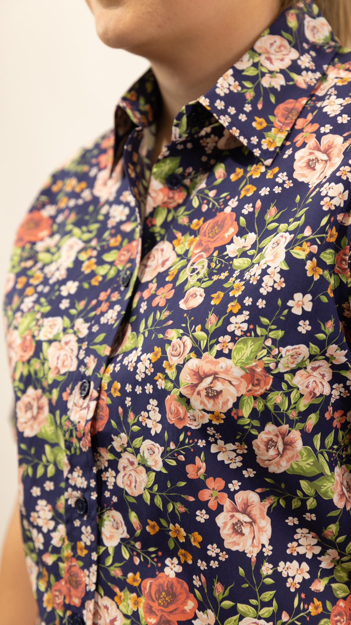 Hayley - SHORT Sleeve Cotton Shirt