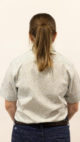 Amelia - SHORT Sleeve Cotton Shirt