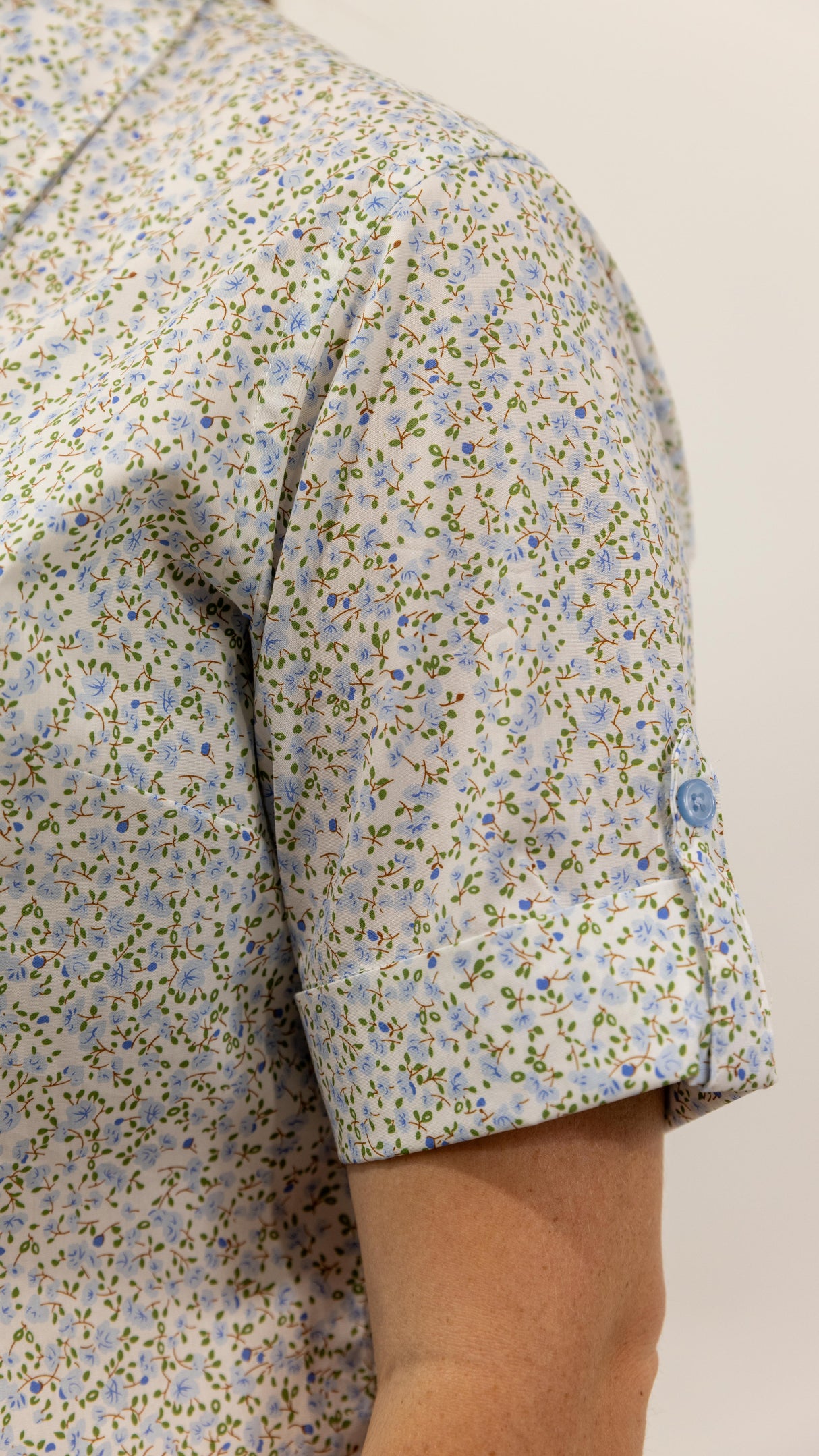 Amelia - SHORT Sleeve Cotton Shirt