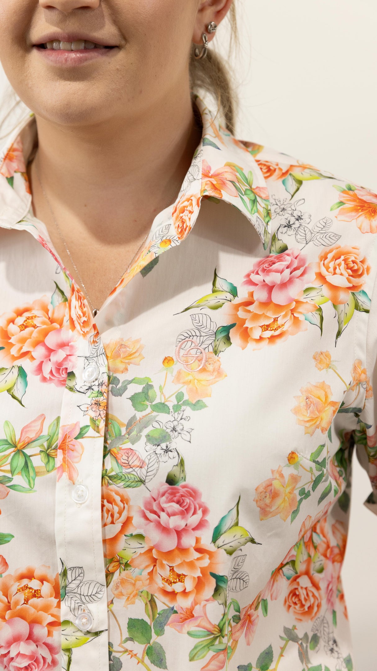 Vera - SHORT Sleeve Cotton Shirt