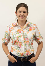 Vera - SHORT Sleeve Cotton Shirt