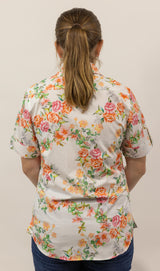 Vera - SHORT Sleeve Cotton Shirt