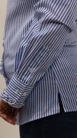 Katrina - Long Sleeve Collared Shirt WITH Ruffles