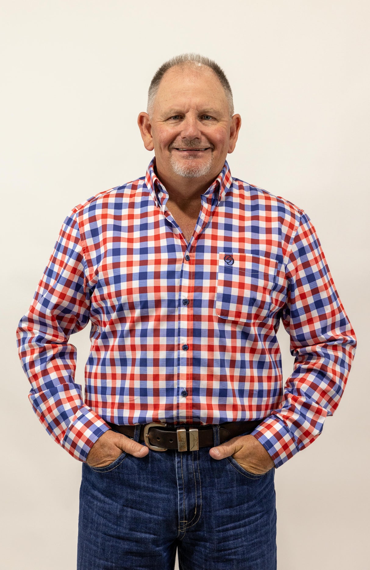 Craig - Mens Long Sleeve Cotton Dress Shirt