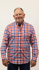 Craig - Mens Long Sleeve Cotton Dress Shirt