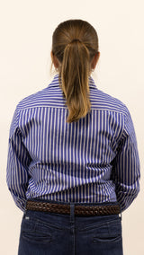 Rachel - Collared Long Sleeve Cotton Shirt